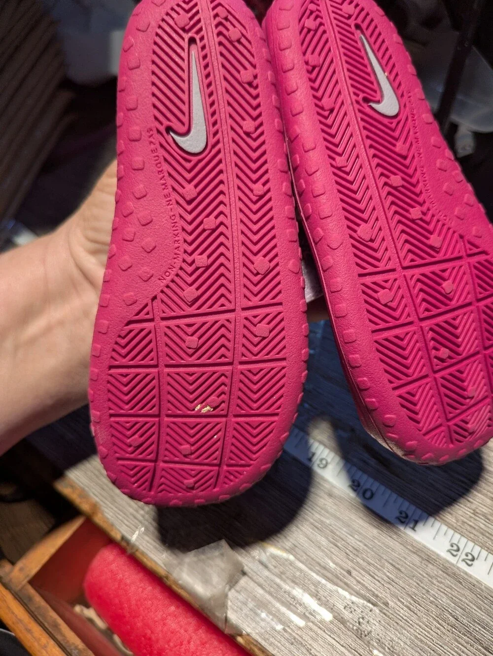Nike Toddler Sandals Pink And Purple Size 9C